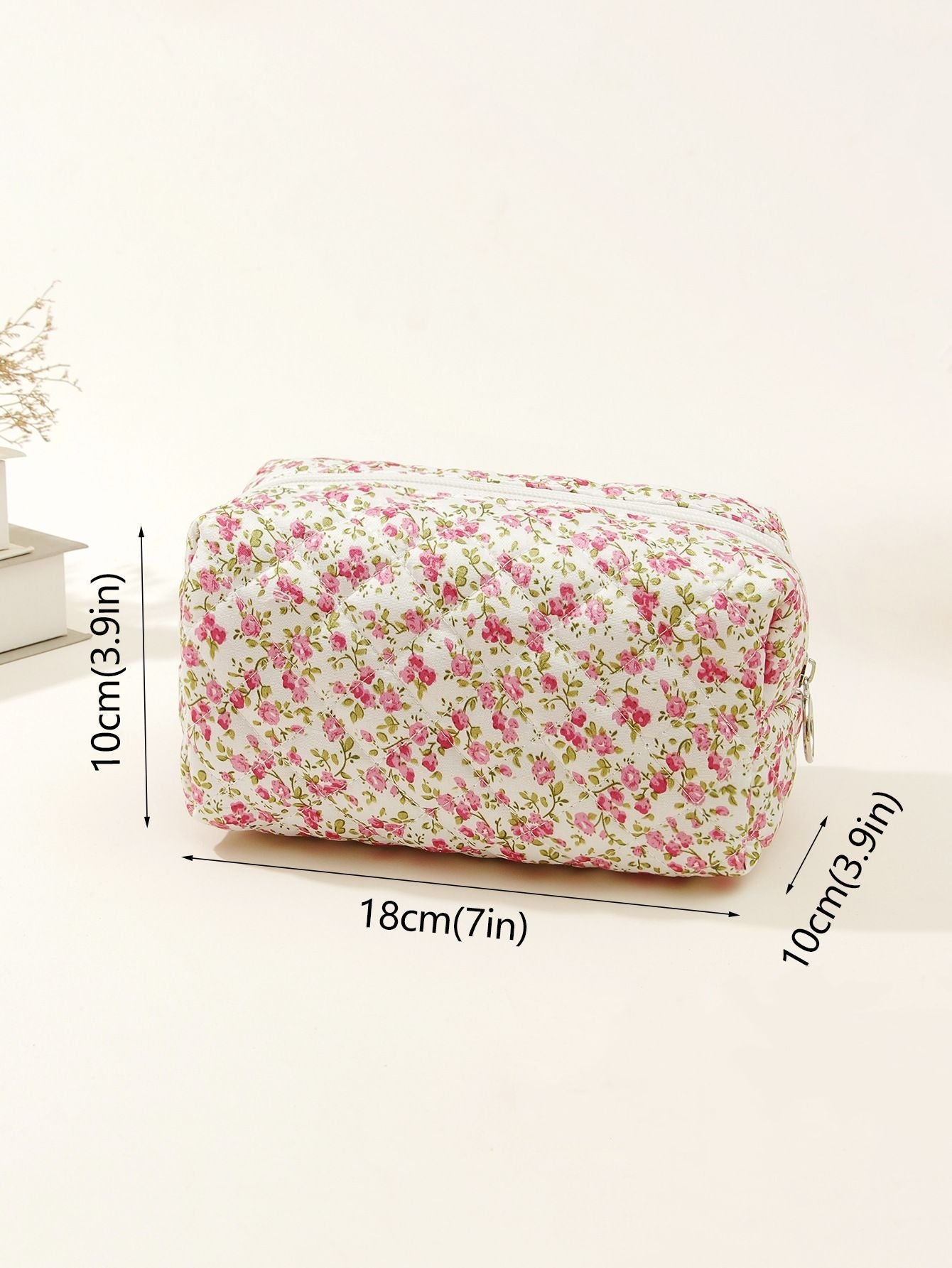 Floral Makeup Bag | Travel Pouch