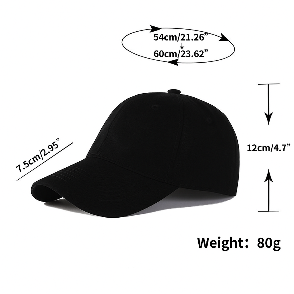 Premium Cotton Baseball Cap