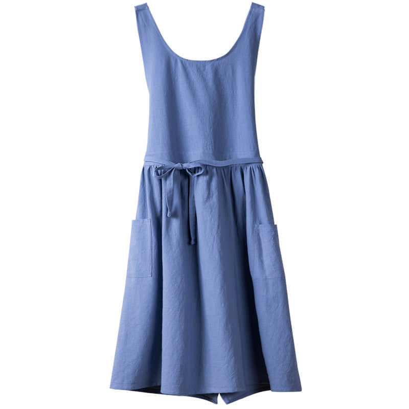 Cotton Linen Apron | Adult & Kids