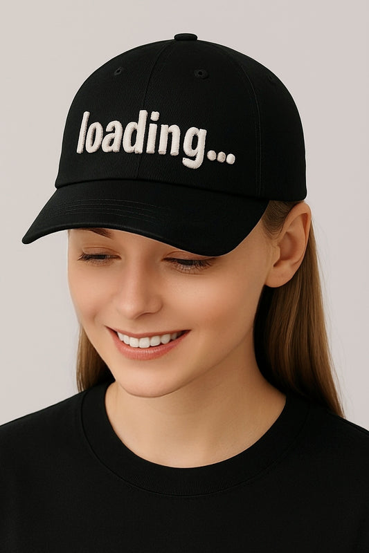 Loading - Exclusive 3D Embroidery Baseball Cap